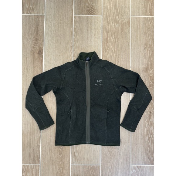 Arc'teryx Other - Vintage ARC'TERYX Diplomat Jacket Mens Medium Green Wool Full Zip Rare EUC